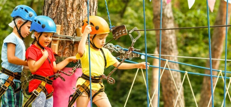 How Adventure Parks Promote Outdoor Education for Kids